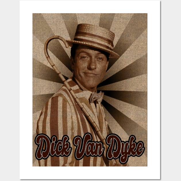 Vintage Classic Dick Van Dyke Wall Art by StickMen